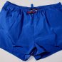 DSQUARED2 SWIM TRUNKS $345 BLUE LOGO TOGGLE TECHNO SWIMSUIT BEACHWEAR M 50e NEW