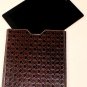 SALVATORE FERRAGAMO iPAD SLEEVE $535 BROWN LOGO GANCINI iPAD/TABLET SLEEVE NEW