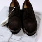 BRUNELLO CUCINELLI SHOES $1295 BROWN SUEDE CALF HANDMADE WINGTIP DERBY 10 43 NEW