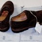 BRUNELLO CUCINELLI SHOES $1295 BROWN SUEDE CALF HANDMADE WINGTIP DERBY 10 43 NEW