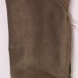 GUCCI COAT $5450 TAUPE 100%LEATHER/WOOL LOGO LINED/HOOD DUSTER JACKET 44 54e NEW