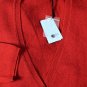 MALO SWEATER $795 ENGINE RED 100%CASHMERE V-NECK 7-BTN CARDIGAN 12 48e NEW