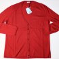 MALO SWEATER $795 ENGINE RED 100%CASHMERE V-NECK 7-BTN CARDIGAN 12 48e NEW