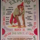 FILTHWORLD EXPO '96 poster The Lab SF Deerhoof - Bringdown Country - Joe Donohoe