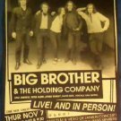 A TRIBUTE TO JANIS JOPLIN Roxie Cinema poster '96 Big Brother & the Holding Co