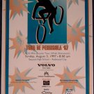 San Francisco Chronicle TOUR DE PENINSULA poster '97 Bicycle Greenbelt Alliance