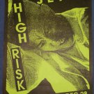 HIGH RISK Roxie Cinema poster Jet Li Dec 15 - 28, 1995