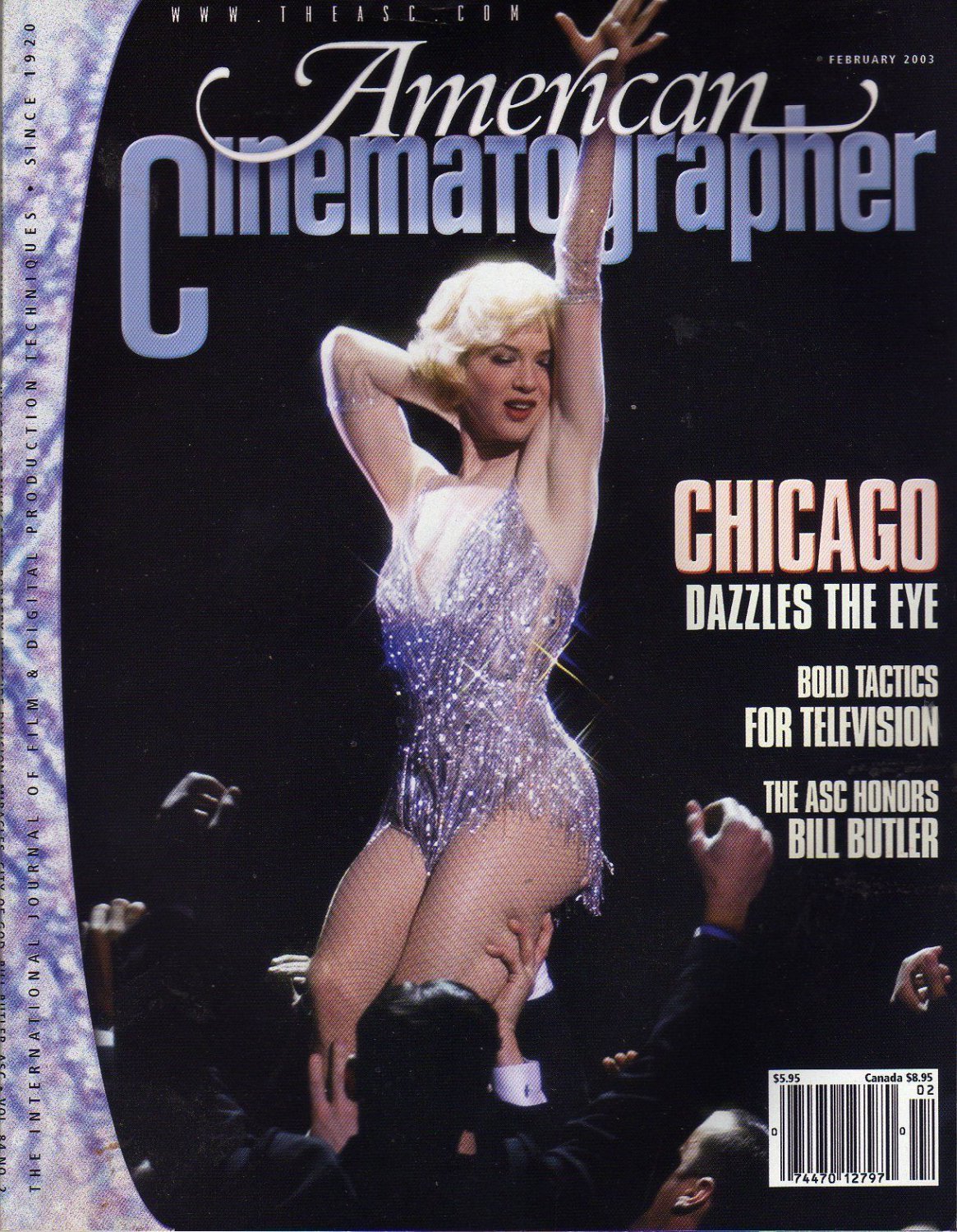 AMERICAN CINEMATOGRAPHER February 2003 Chicago City of God The Music Man