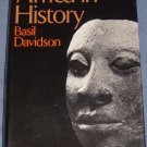 AFRICA IN HISTORY Basil Davidson 1969 First American Edition HC/DJ Macmillan Co