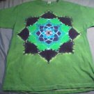 New Tie Dye Large AAA Alstyle Tshirt Star Pattern Green t shirt