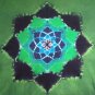 New Tie Dye Large AAA Alstyle Tshirt Star Pattern Green t shirt