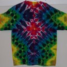 New Tie Dye Extra Large AAA Alstyle Tshirt Rainbow Lightning Yoke / Chevron t shirt