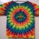 New Tie Dye Alstyle 3T Toddler Tshirt Rainbow Pleated Circular pattern t shirt