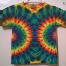 New Tie Dye Juvy Small (4) Alstyle Tshirt Rainbow Side Circle pattern t shirt