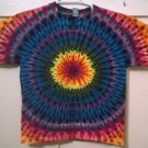 New Tie Dye Youth XL Alstyle Child Tshirt Rainbow Circular pattern t shirt