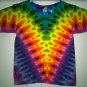New Tie Dye Alstyle 3T Toddler Tshirt Rainbow V / Yoke pattern t shirt