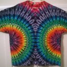 New Tie Dye XXXL (3XL) AAA Alstyle Tshirt Rainbow Side Centered Circles t shirt