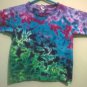 New Tie Dye Alstyle 4T Toddler T shirt Blue Green Purple Crinkle pattern