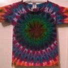 New Tie Dye Alstyle 2T Toddler Tshirt Circular pattern Rainbow colors t shirt