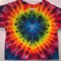 Child Tie Dye 6-12 Month 55% Hemp 45% Cotton Short Sleeve Tshirt Multi-color New Heart