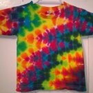 New Tie Dye Alstyle 4T Toddler 100% Cotton Short Sleeve T-shirt Multi-color Lightning