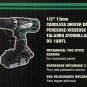 Hitachi 18v Combo Kit / Driver Drill - Circular - Reciprocating Saw / KC18DBL