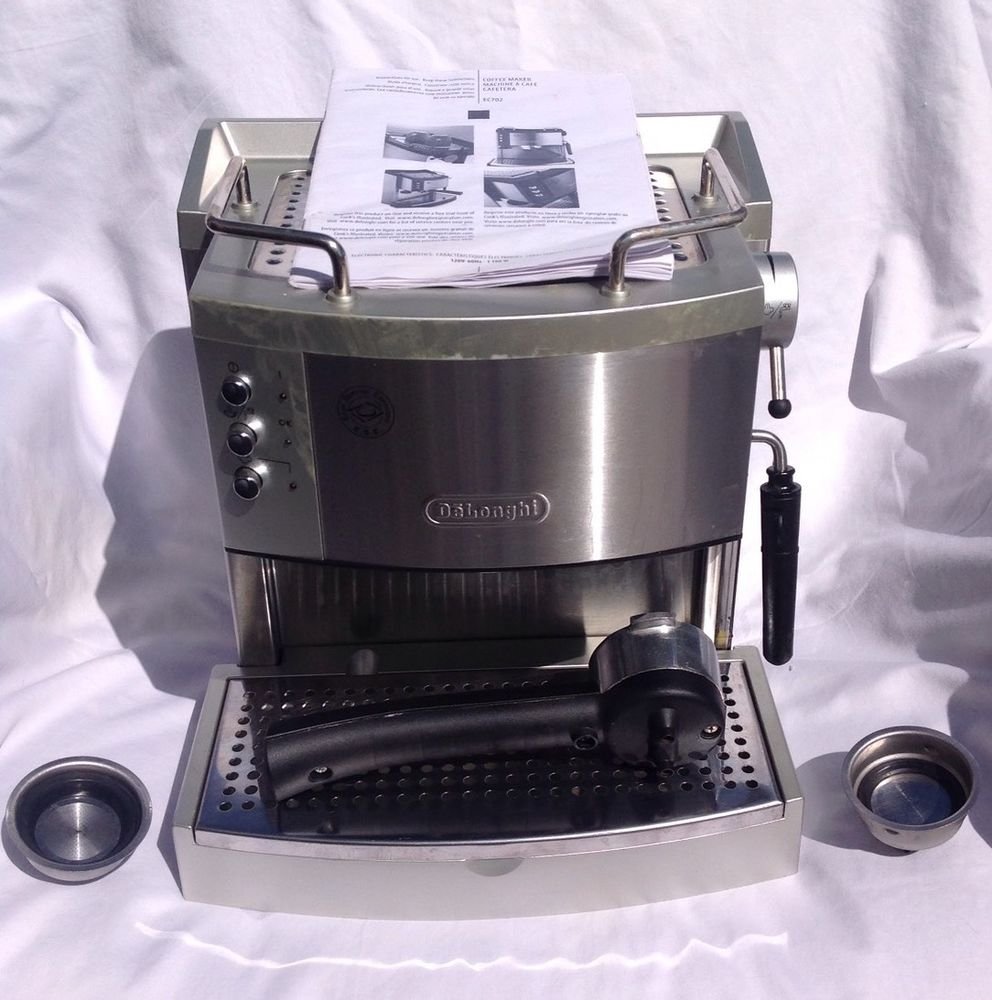 DeLonghi EC702 15 Bar Pump driven Espresso And Cappuccino Maker