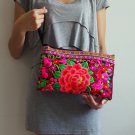 Hmong Old Vintage Style Ethnic Thai Boho Medium Size Bag