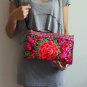 Hmong Old Vintage Style Ethnic Thai Boho Medium Size Bag