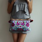 Hmong Old Vintage Style Ethnic Thai Boho Medium Size Bag