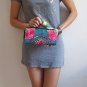 Hmong Vintage Style Ethnic Embroidered Thai Boho Hobo Small Clutch Purse Bag