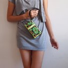 Hmong Vintage Style Ethnic Embroidered Thai Boho Hobo Small Clutch Purse Bag