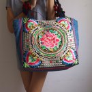 Ethnic Hobo Boho Asian Embroidered Thai Tote Shoulder Shoppers Hmong HandBag