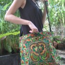 Hmong Vintage Style Unique Ethnic Thai Shoulder Sling Dangle Bag