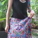 Hmong Vintage Style Unique Ethnic Thai Shoulder Sling Dangle Bag