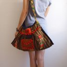 Hmong Vintage Style Unique Ethnic Thai Shoulder Sling Dangle Bag