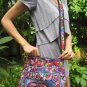 Hmong Old Vintage Style Ethnic Thai Boho Medium Size Bag