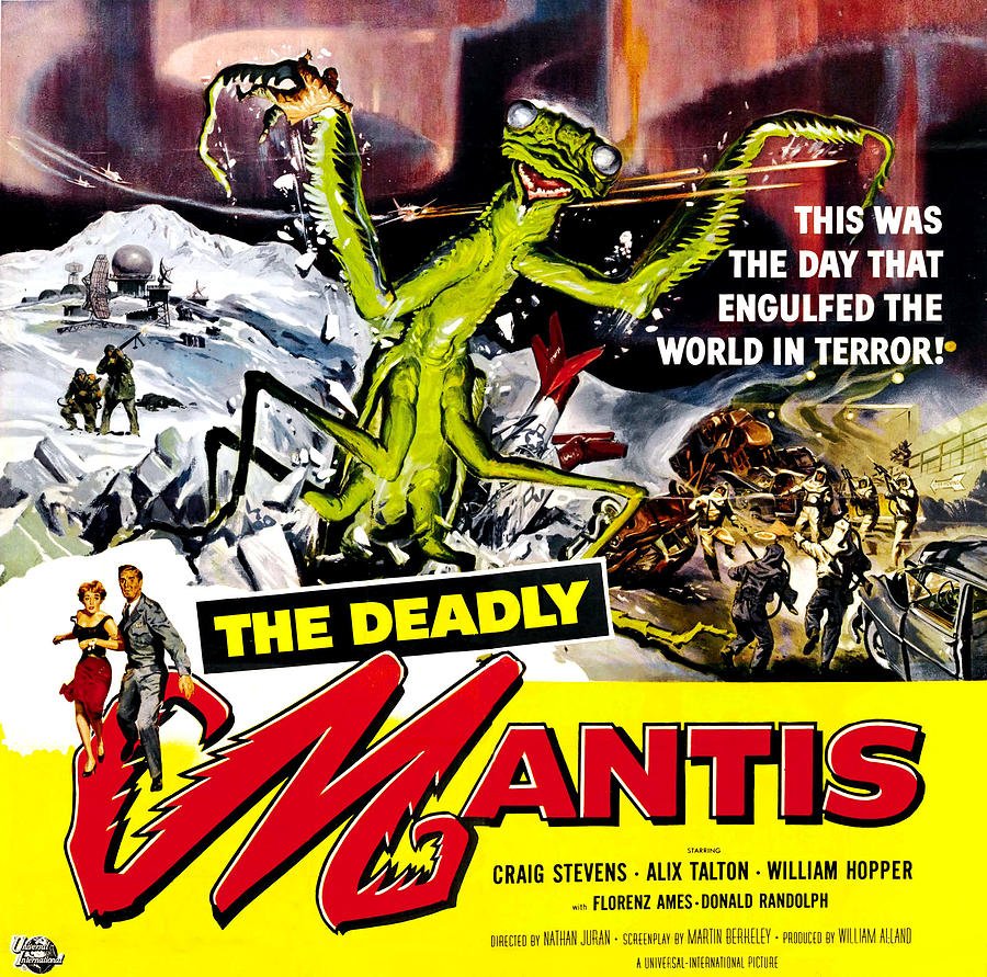 The Deadly Mantis (1957) 1950-1960 Classic Horror B Movies - DVD - BUY ...