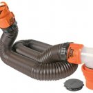 Camco 39761-X Rhino Flex 15-Feet RV Sewer Hose Kit with Swivel Fittings