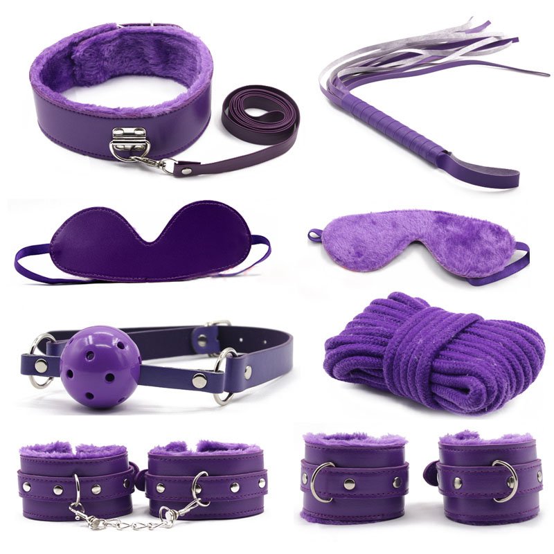 Sex & Mischief Bondage Intro to S&M Kit Purple