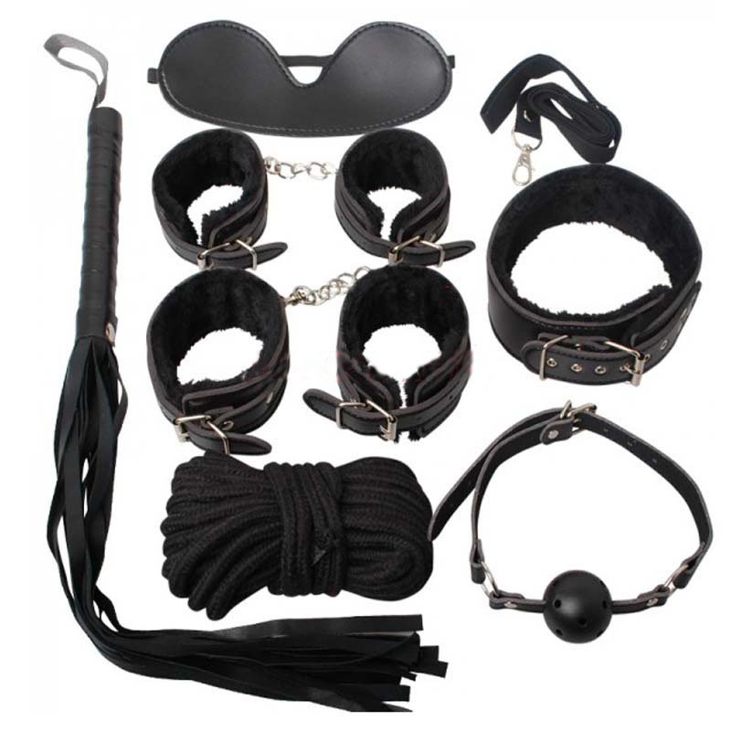 Sex & Mischief Bondage Intro to S&M Kit Black