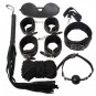 Sex & Mischief Bondage Intro to S&M Kit Black