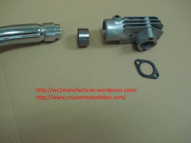 Ehaust manifold elbow kit fits Cruzzer whizzer motorbikes