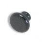 large mushroom knobs-Absolute Black
