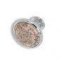 Cabinet knobs-chrome finished -Almond Mauve