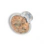 Cabinet  knobs-chrome finished-Giallo Veneziano