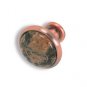 Cabinet konbs-brushed Antique copper- Baltic Brown