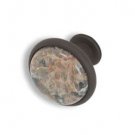 Cabinet knobs-Rustic Bronze- Polychrome