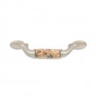 designer pull-500pulls-Brushed Nickel Finish-Gold Carioca