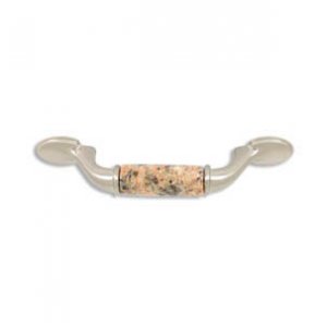 designer pull-500pulls-Brushed Nickel Finish-Gold Carioca